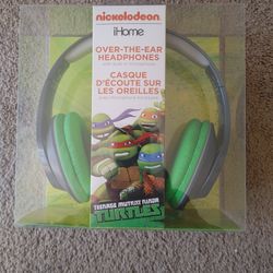 Over The Ear Headphones Ninja Turtles New