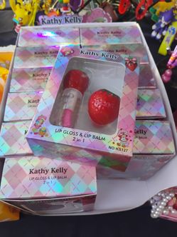 Strawberry duo and lip balm $4