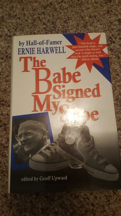 The babe signed my shoe