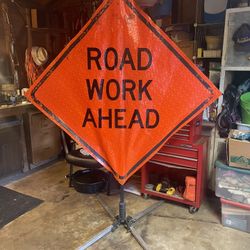 Wind master  5012 Road Work Sign 7 Feet