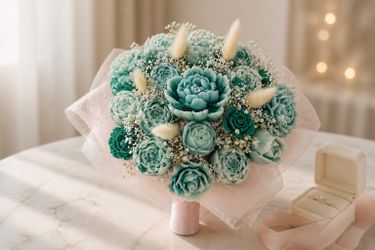 Candles bouquet