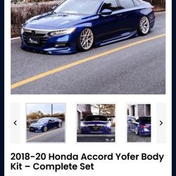 Honda Accord Ground Effect Kit 2018-2020