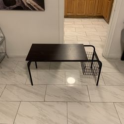 Home Table With Basket