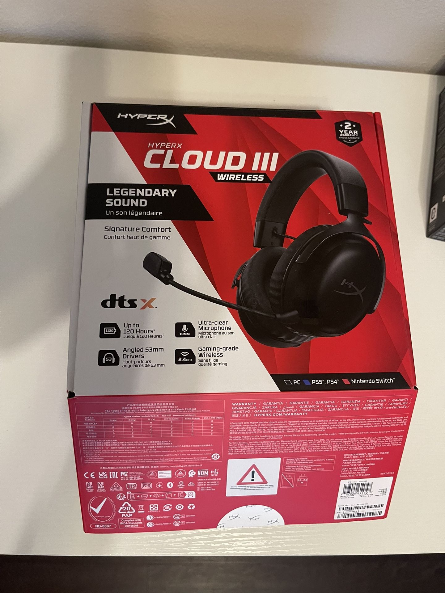 Hyper X Cloud 3 Wireless
