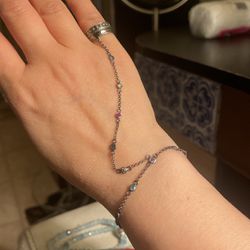 Handmade Sterling Silver Slave Bracelet 