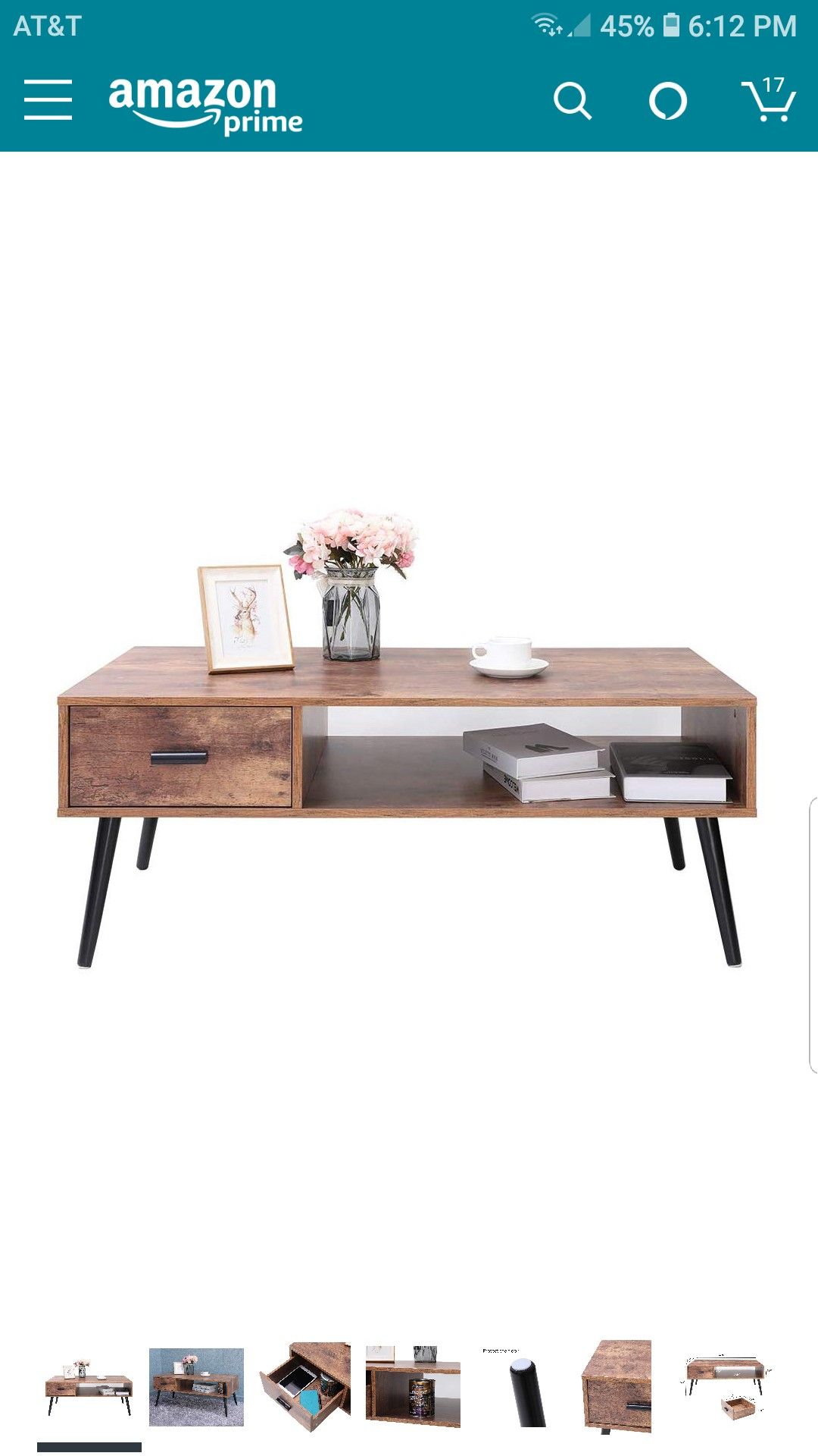 Desk coffee table