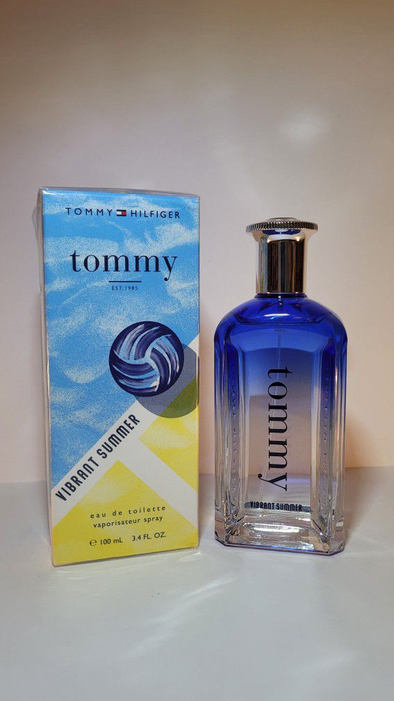 Tommy Vibrant Summer By Tommy Hilfiger | Designer Men's Cologne | 3.4oz (100ml) Bottle Brand New 