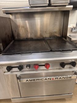 American Range 6 Burner Stove With Oven 