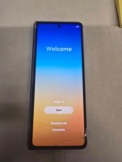 Samsung Galaxy Fold 4 Tmobile (cracked front screen)