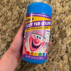 Mr Bubble Bathtub Color Tabs!