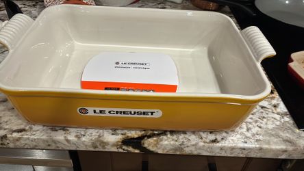 Brand new le Creuset lasagna pan