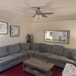 Four piece sectional couch