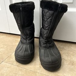 Women’s Black Snow Boots