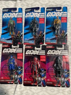GI Joe Mini 6 figure Set