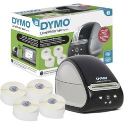 Y393-DYMO LabelWriter 550 Turbo Label Printer Includes Address Labels