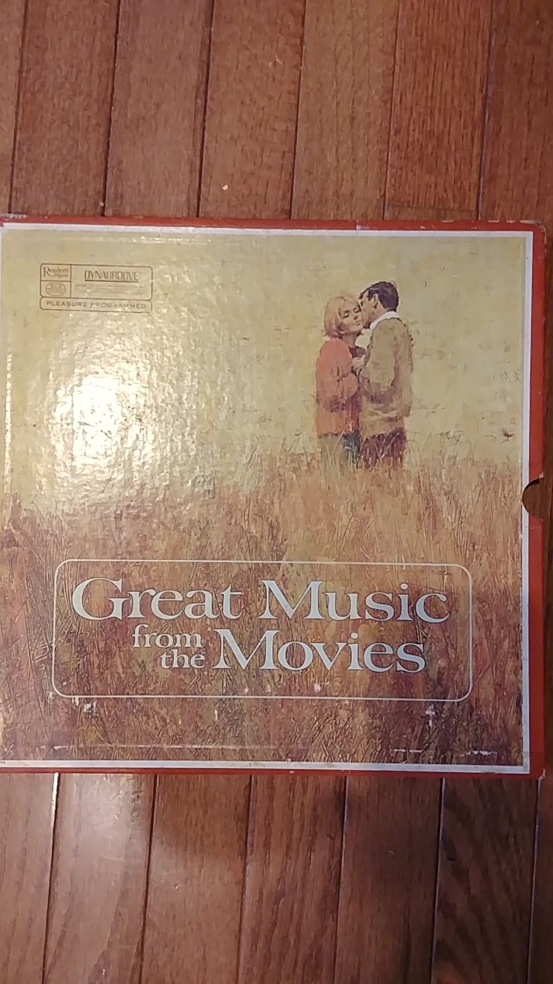 Reader's Digest Great Music from the Movies 4 Vinyl Record Set
