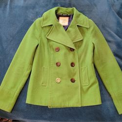 Women's Peacoat (XS)