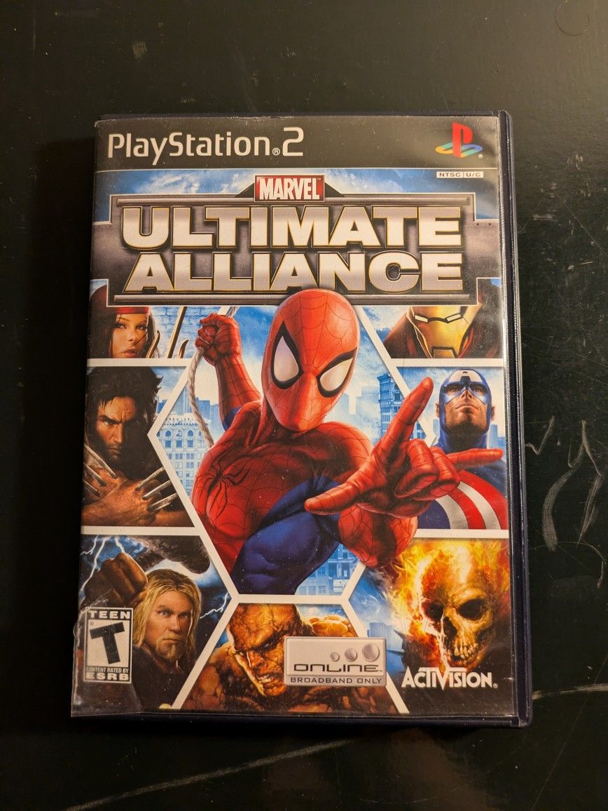 Marvel Ultimate Alliance For PS2