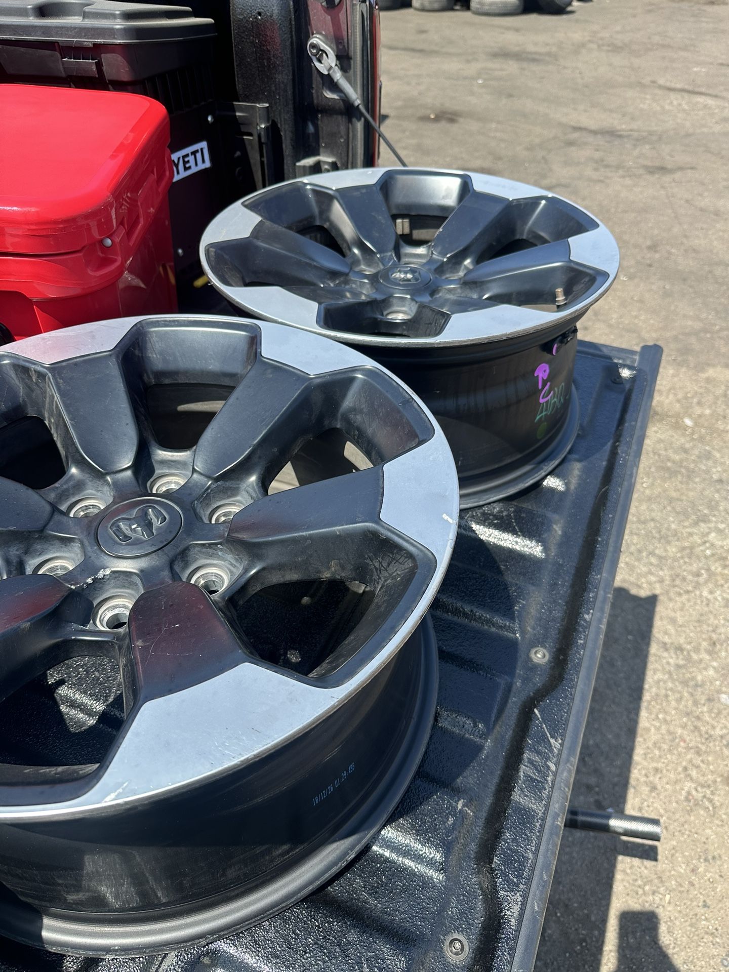 RAM Rebel OEM Rims
