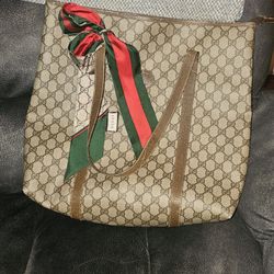 Vintage Gucci Tote