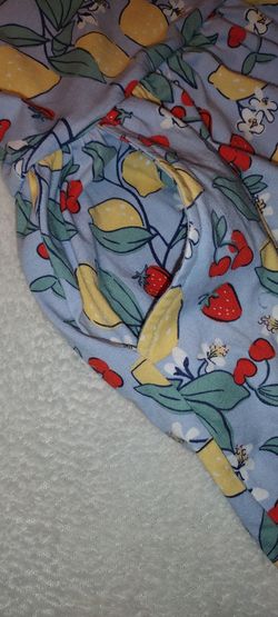 Beatiful lemon blue  drees ..
