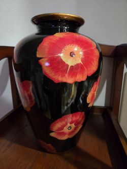 Vase 12", Plastic glass