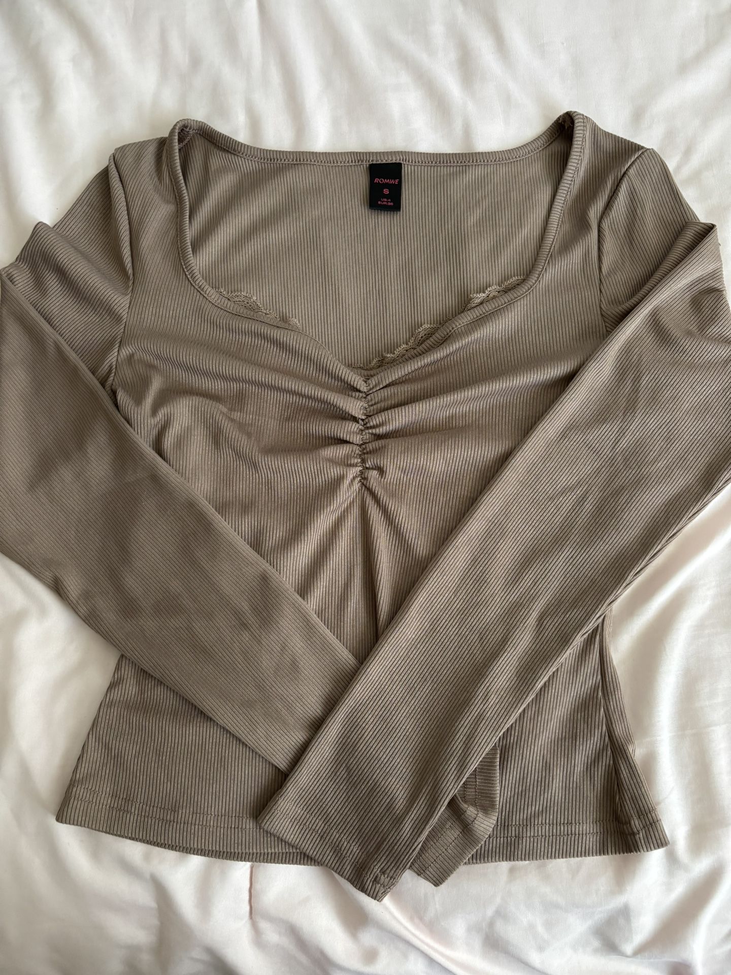 Romwe Long Sleeve Shirt