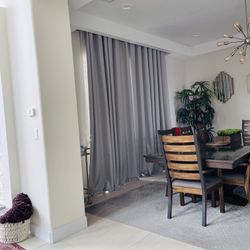 Blackout Gray Curtain Panels