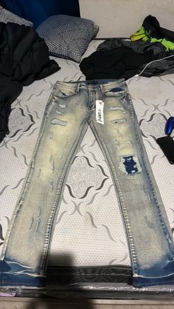 Purple Brand Distressed Slim Jeans