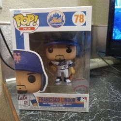 Mets Baseball Francisco Lindor Funko Pop
