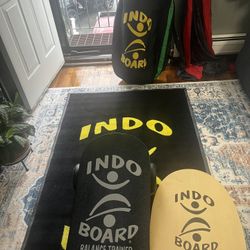 Indo Boards, Indo Bag, Roller And Rug
