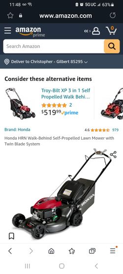 Honda best sale hrn216 mower