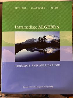 Intermediate Algebra 