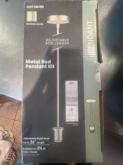Metal Rod Pendant Kit