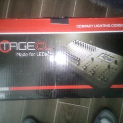 ands Stage CL Compact Lighting Console LED Controller - 512 Channel - Edison Power Lead

