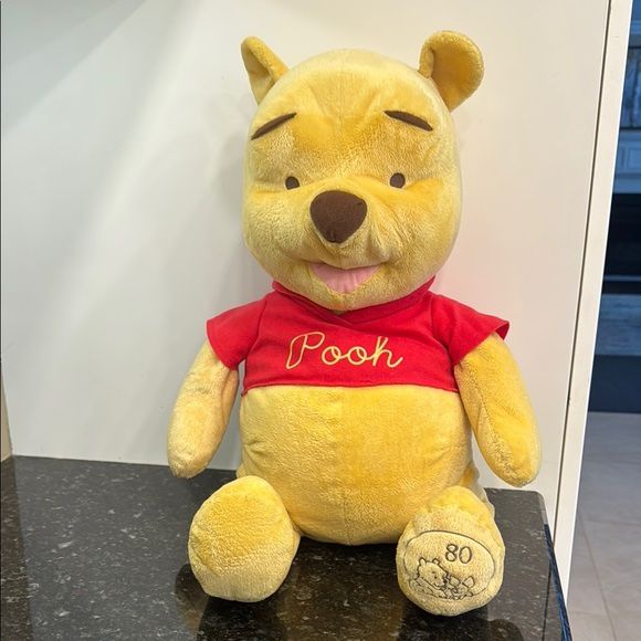 Winnie The Pooh Bear Celebrating 80 Years Of Friendship Plush Stuffed Animal