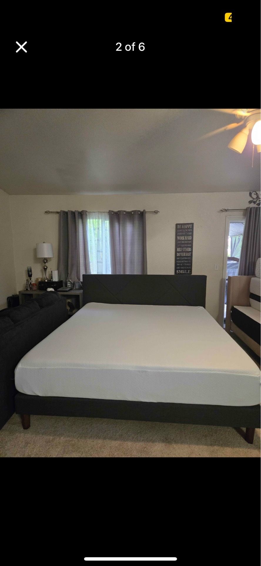 King bed