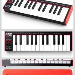 Akai Professional LPK25 USB MIDI Keyboard Controller - Perfect for On-the-Go Production!