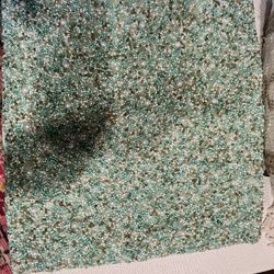  Stone Shiny Cushion Cover Teal Color. 