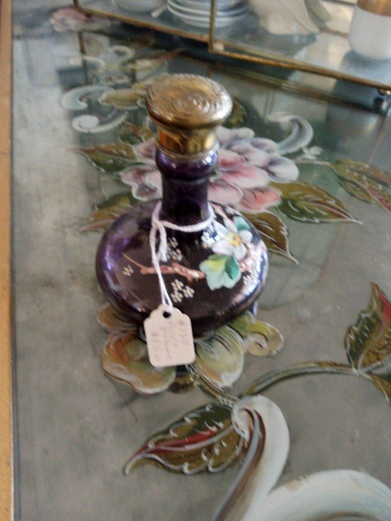 Purple Perfume Bottle 