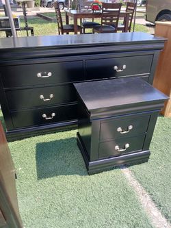 Dresser and nightstand