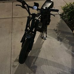 500W 16” Fat Tire Electric Bike 22MPH,45 Mile Range, Removable Battery 