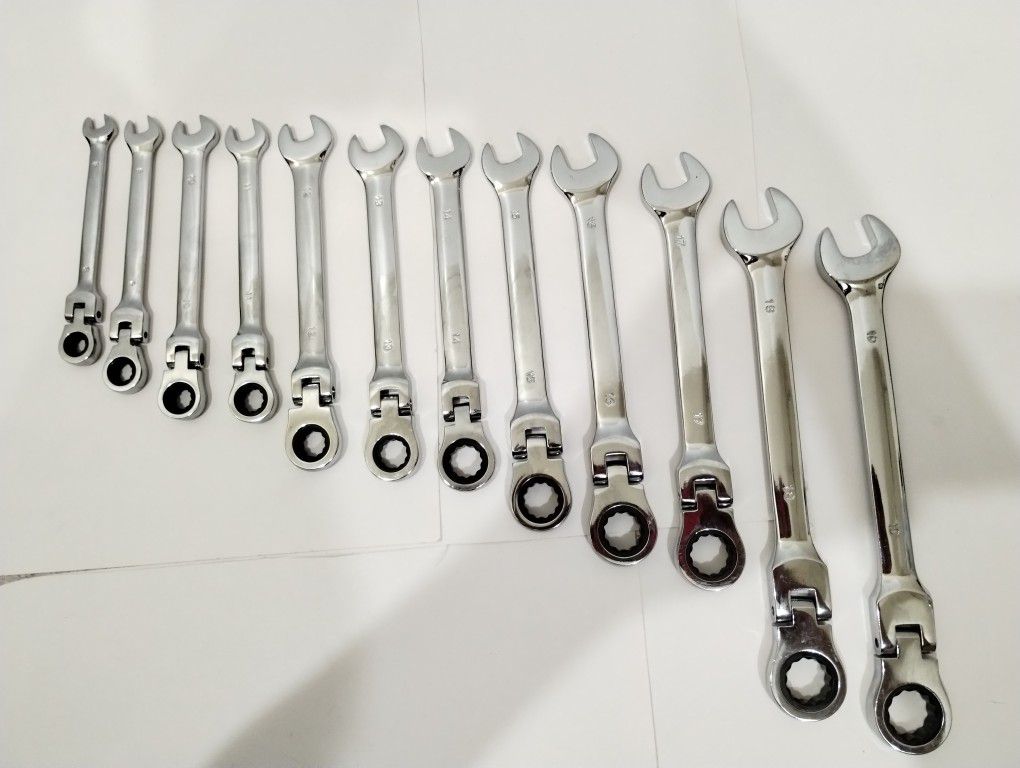 Tools For Sale Ratcheting Wrench Set (Metric)