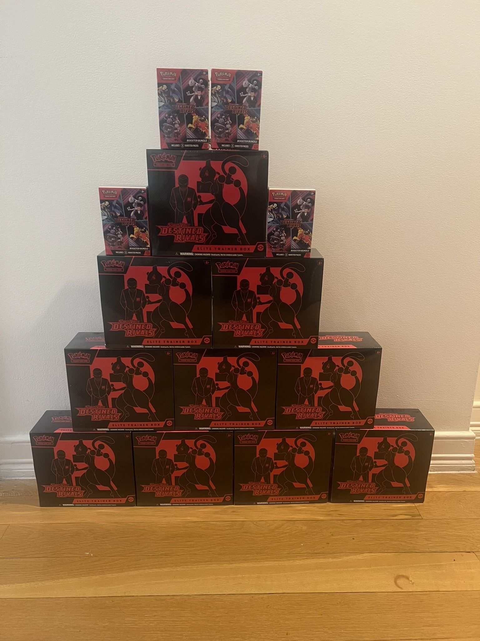Pokemon Destined Rivals ETB’s/ Booster Bundle