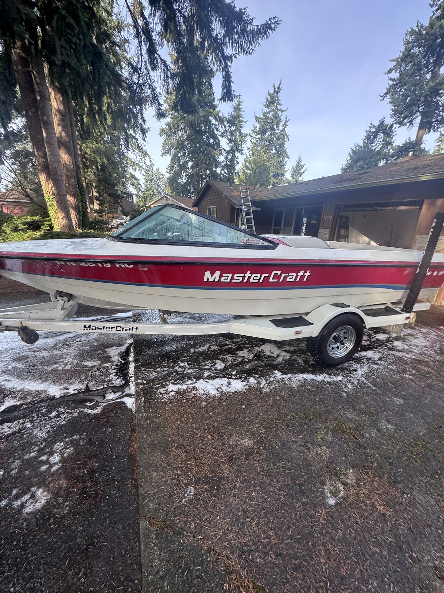 1992 Mastercraft Pro star 190