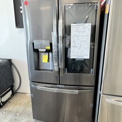 LG Counter Depth Refrige LRFVC2406D With Craft Ice Maker And Instaview 