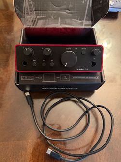 Focusrite Scarlett Solo Gen 4