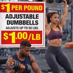 Adjustable Dumbbells