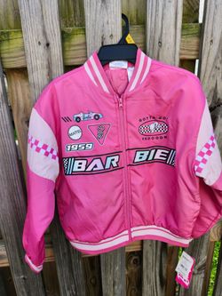 Barbie 1959 Racing Bomber Jacket Girl size 10/12