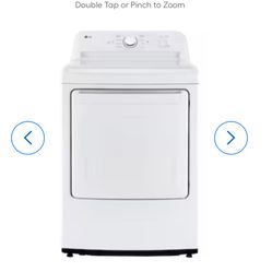 LG 7.3-cu ft Vented Electric Dryer ( White ) 